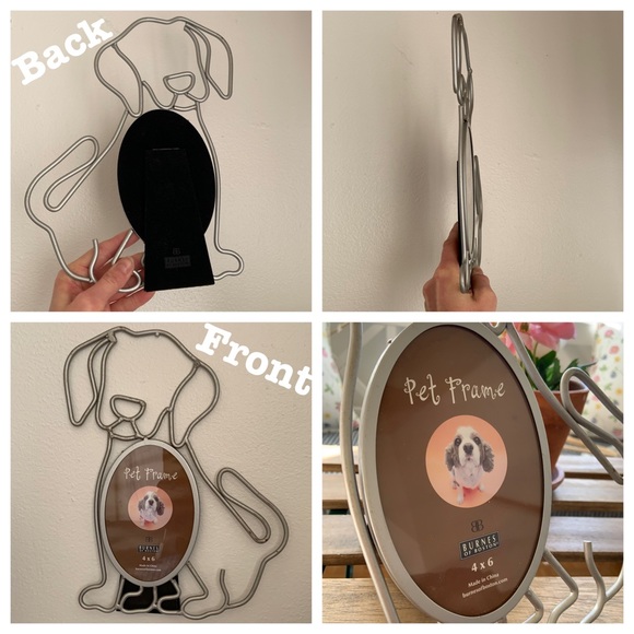 Pet Picture Frame / Dog Picture Frame / Metal Dog Picture / Frame / Puppy Lovers - Picture 6 of 16